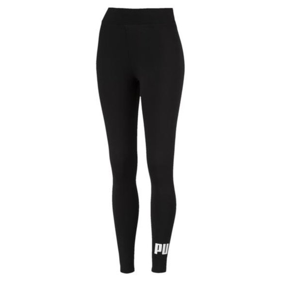 Puma Pants - PUMA ESSENTIALS LOGO TIGHT FIT LEGGINGS